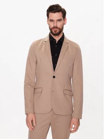 Lindbergh Піджак 30-32035 Бежевий Slim Fit Lindbergh Піджак 30-32035 Бежевий Slim Fit
