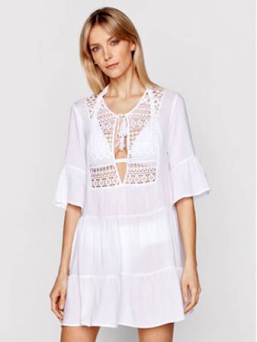 Banana Moon Туніка Louise Salty JDF10 Білий Regular Fit Banana Moon Туніка Louise Salty JDF10 Білий Regular Fit