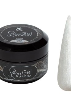 Гель для укрепления натуральных ногтей F.O.X Shine Gel Aurora 003, 15 мл