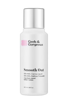 Эксфолиант для лица Geek & Gorgeous Smooth Out 12% AHA + Cactus Liquid с кислотами AHA и экстрактом кактуса, 100 мл