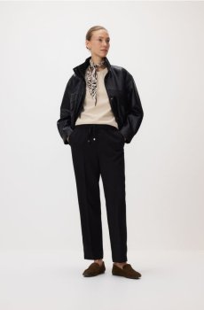 Reserved - Штани зі стрілками - чорний - 180IS-99X