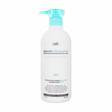Кератиновый бессульфатный шампунь для волос Lador Keratin LPP Shampoo pH 6.0, 530 мл Кератиновый бессульфатный шампунь для волос Lador Keratin LPP Shampoo pH 6.0, 530 мл