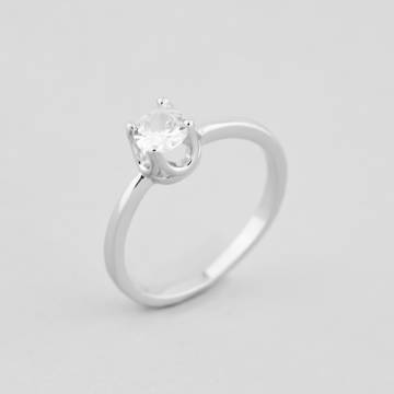 Серебряное кольцо Minimal 9510406б-16 16 Серебряное кольцо Minimal 9510406б-16 16