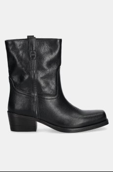 Кожаные полусапожки Weekend Max Mara Ranch