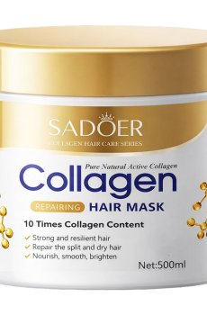Маска для волос Sadoer Collagen Repairing Hair Mask, 500 мл