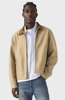 Мужская бежевая куртка Бежевый S Levi’s® 005AF;0004
