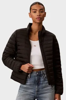 Женский черный пуховик SHORT PACKABLE Черный XS Calvin Klein LV044G502G