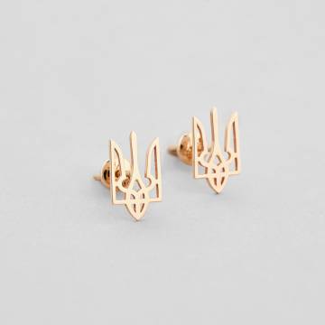 Золотые серьги Minimal 312/1-ч-2200100194 Золотые серьги Minimal 312/1-ч-2200100194