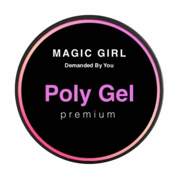 Полигель для наращивания ногтей Magic Girl PolyGel Light Молочный, светоотражающий, 30 мл Полигель для наращивания ногтей Magic Girl PolyGel Light Молочный, светоотражающий, 30 мл