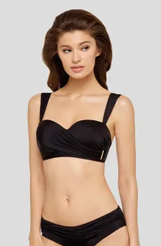 Женский черный лиф от купальника Черный 36C MARC&ANDRE L1829-Y-982-N