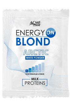 Осветляющая пудра для волос Energy Blond Arctic, 25 г