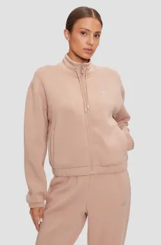 Женская бежевая спортивная кофта Бежевый XS Guess V4BQ14.K7UW2;G1AH
