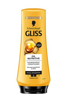 Питательный бальзам Gliss Oil Nutritive для сухих и поврежденных волос, 200 мл
