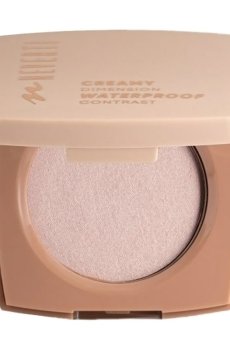 Водостойкий компактный хайлайтер для лица Neverti Waterproof Highlighter Rose Quartz NP205, 102, 6,5 г