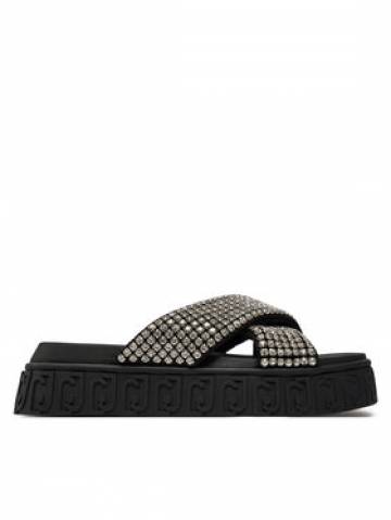 Liu Jo Шльопанці Lovely Sandal 02 BA4133 TX421 Чорний Liu Jo Шльопанці Lovely Sandal 02 BA4133 TX421 Чорний