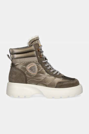 Полусапоги Blauer BLANCA женские цвет зелёный на платформе слегка утеплённый F4BLANCA03.NYS Полусапоги Blauer BLANCA женские цвет зелёный на платформе слегка утеплённый F4BLANCA03.NYS