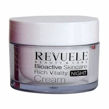 Насыщенный ночной крем для лица Revuele Bioactive Skincare 3D Hyaluron Rich Vitality Night Cream, 50 мл Насыщенный ночной крем для лица Revuele Bioactive Skincare 3D Hyaluron Rich Vitality Night Cream, 50 мл