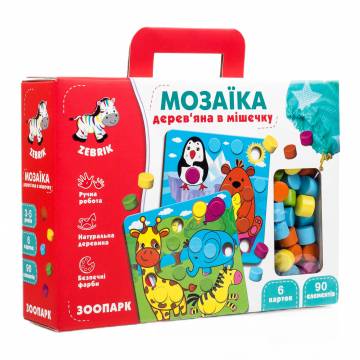 Навчальна гра Vladi Toys Мозаїка Зоопарк (ZB2002-02) Навчальна гра Vladi Toys Мозаїка Зоопарк (ZB2002-02)