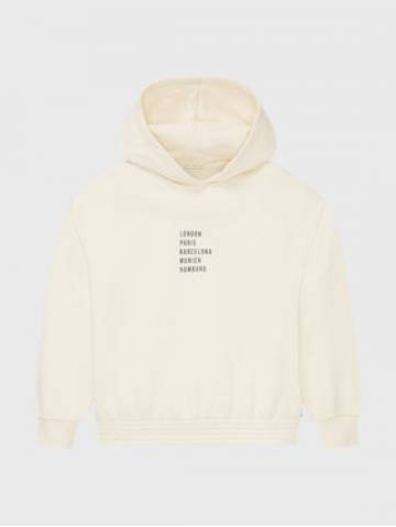 Tom Tailor Світшот 1033142 Écru Oversize Tom Tailor Світшот 1033142 Écru Oversize