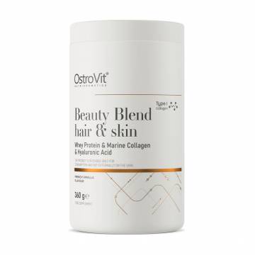 Комплекс для кожи и волос OstroVit Beauty Blend Hair & Skin Французская ваниль, 360 г Комплекс для кожи и волос OstroVit Beauty Blend Hair & Skin Французская ваниль, 360 г
