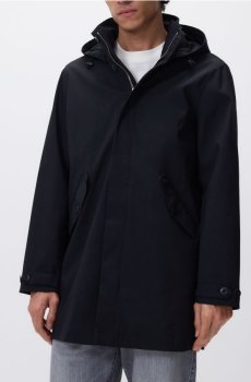 Reserved - Парка зі знімним каптуром - чорний - 540HZ-99X