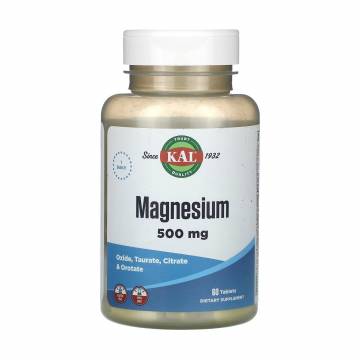 Магний KAL Magnesium, 500 мг, 60 таблеток