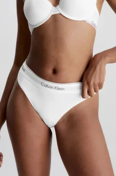 Женские белые трусики Белый M Calvin Klein 0000F3786E