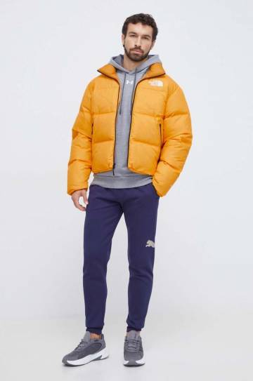 Пуховая куртка The North Face мужская цвет жёлтый зимняя Пуховая куртка The North Face мужская цвет жёлтый зимняя