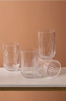 Склянки, 4 шт. - білий