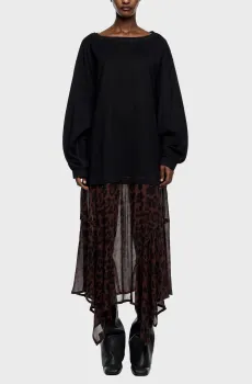 Женское черное платье Черный S Bimba Y Lola 252BR9017.11141