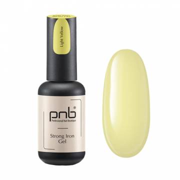 Гель-архитектор для ногтей PNB UV/LED Strong Iron Gel, Light Yellow, 8 мл Гель-архитектор для ногтей PNB UV/LED Strong Iron Gel, Light Yellow, 8 мл