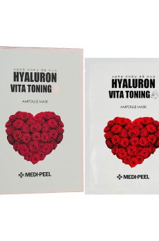 Тонизирующая тканевая маска для лица Medi-Peel Vita Toning Ampoule Mask, 10*30 мл