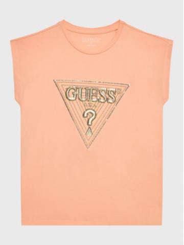 Guess Футболка K3GI07 K6YW1 Оранжевий Boxy Fit Guess Футболка K3GI07 K6YW1 Оранжевий Boxy Fit