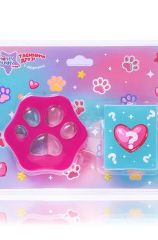 Набор декоративной косметики Honey Bunny Miss Таинственные друзья (тени для век, 6 г + коллекционная фигурка)