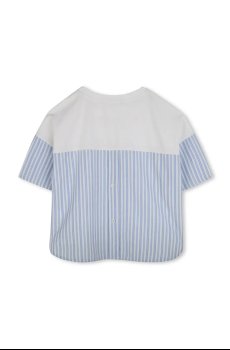 Детская хлопковая футболка Karl Lagerfeld