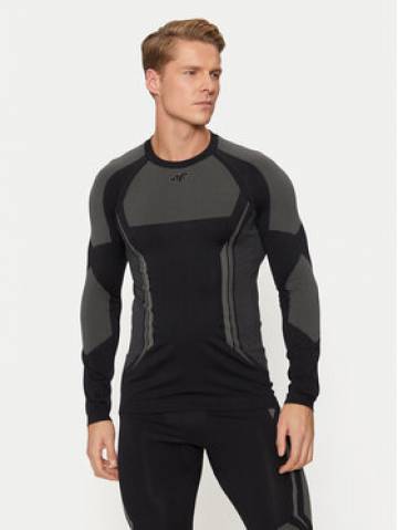 4F Верхня термоактивна білизна 4FWAW24USEAM165 Чорний Slim Fit 4F Верхня термоактивна білизна 4FWAW24USEAM165 Чорний Slim Fit