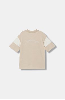 Детское хлопковое поло Emporio Armani