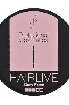 Уценка! Паста для волос Profisional Cosmetics Hairlive Gum Paste средней и слабой фиксации, 100 мл