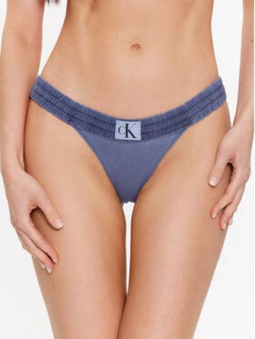 Calvin Klein Swimwear Низ від купальника KW0KW02065 Cиній Calvin Klein Swimwear Низ від купальника KW0KW02065 Cиній