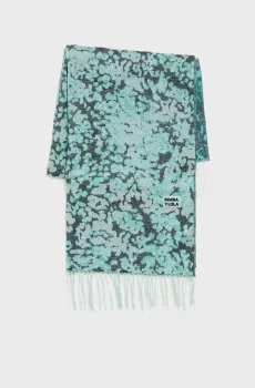 Женский бирюзовый шарф Бирюзовый ONESIZE Bimba Y Lola 242BACH04.10510