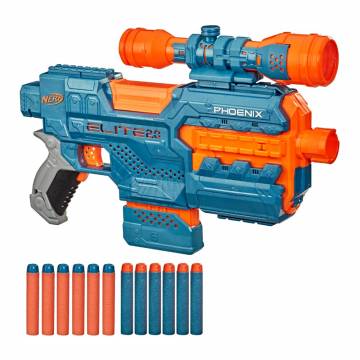 Бластер іграшковий Nerf Elite 2.0 Phoenix CS 6 (E9961) Бластер іграшковий Nerf Elite 2.0 Phoenix CS 6 (E9961)