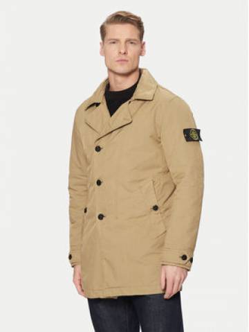 Stone Island Демісезонний плащ 811542149 Бежевий Regular Fit Stone Island Демісезонний плащ 811542149 Бежевий Regular Fit