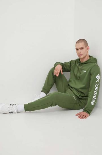 Спортивные штаны Columbia цвет зелёный Спортивные штаны Columbia цвет зелёный