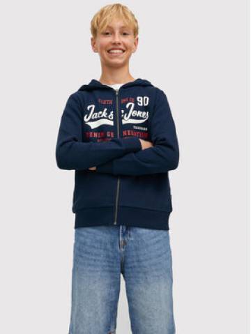 Jack&Jones Junior Світшот Logo 12218049 Cиній Regular Fit Jack&Jones Junior Світшот Logo 12218049 Cиній Regular Fit
