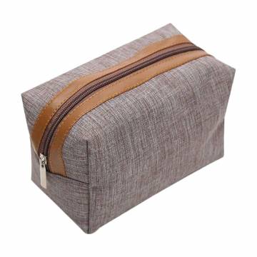 Мужская дорожная косметичка Cosmo Shop, 18*11*9 см, коричневая, 1 шт (LX-026BR)