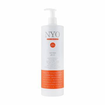 Маска Faipa Roma NYO No Orange Giga White Hair Mask pH 2.5 для нейтрализации медных и красных оттенков волос, 1 л Маска Faipa Roma NYO No Orange Giga White Hair Mask pH 2.5 для нейтрализации медных и красных оттенков волос, 1 л