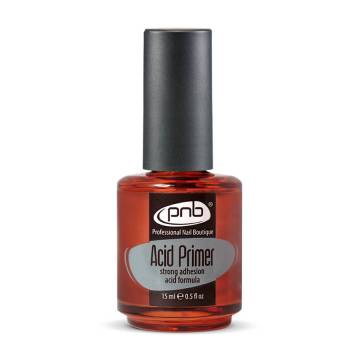 Кислотный праймер для ногтей PNB Acid Primer, 15 мл Кислотный праймер для ногтей PNB Acid Primer, 15 мл