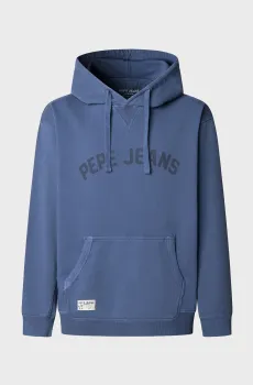 Мужское синее худи GIO Синий L Pepe Jeans PM5800145