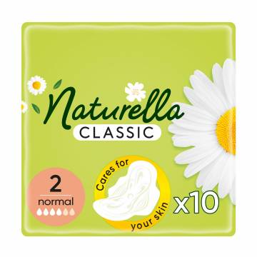 Гигиенические прокладки для критических дней NATURELLA Classic Normal, 10 шт Гигиенические прокладки для критических дней NATURELLA Classic Normal, 10 шт