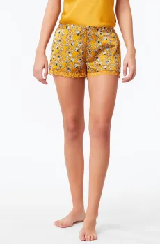 Женские желтые шорты GRETA Желтый S Etam 6503891